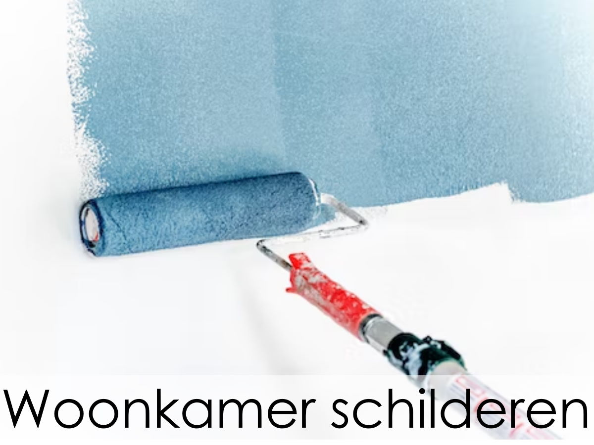 Schilderen van de woonkamer