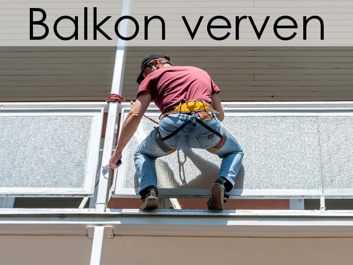 balkon schilderen