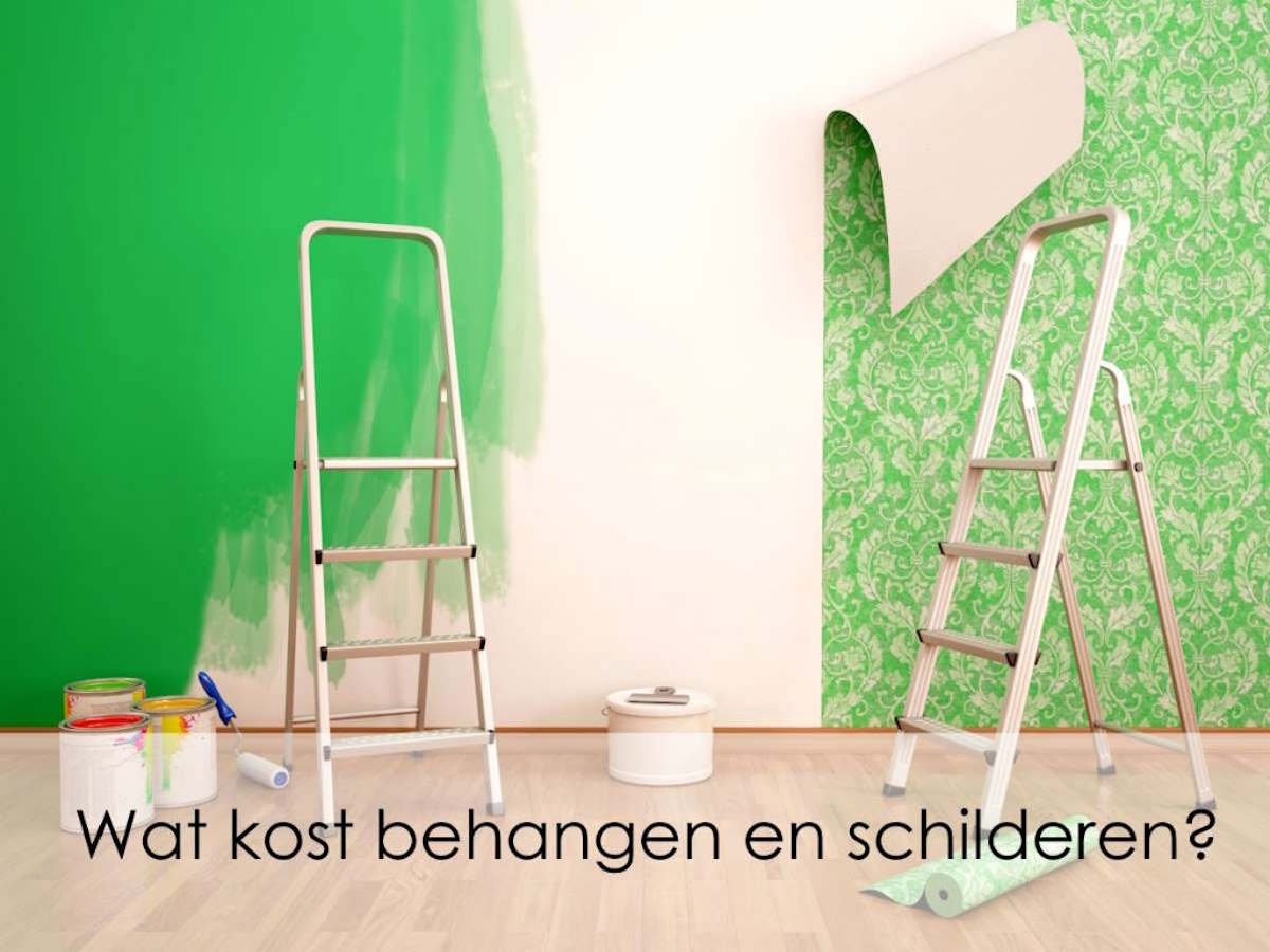 kosten van schilderen en behangen