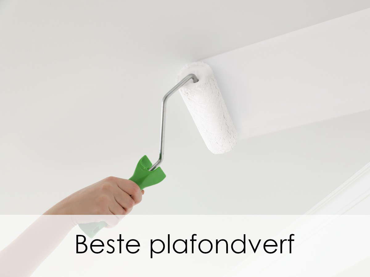 plafond wordt geverfd met de beste verf