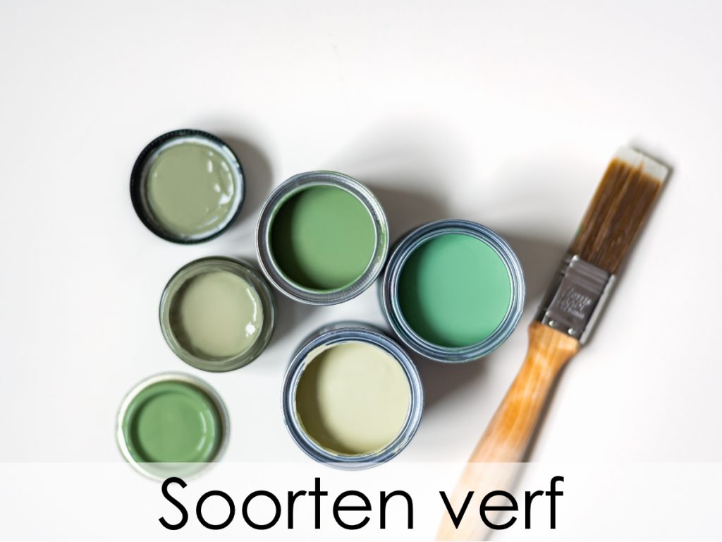 soorten verf